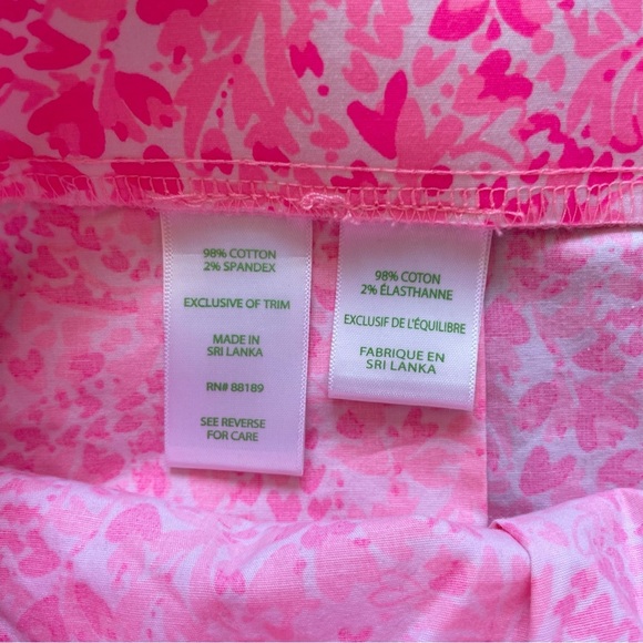 Lilly Pulitzer Pink Patterned Ocean View Shorts - Picture 5 of 9